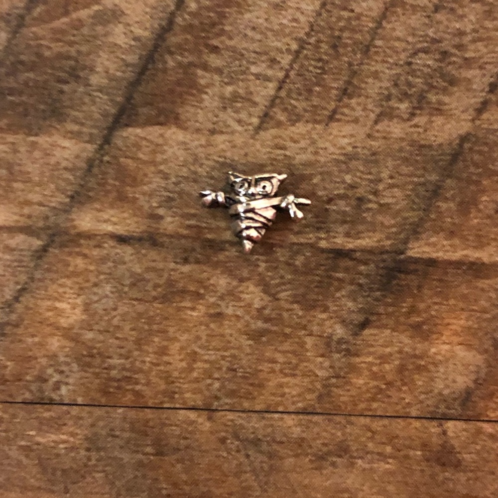 Origami Owl owl mummy charm